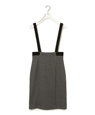 CAROLINA GLASER / サスペンダータイトスカート