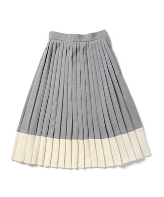 CAROLINA GLASER / 配色プリーツスカート