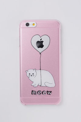 iPhone6/6sケース　風船ネコ