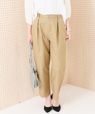 KBF フロントタックパンツ