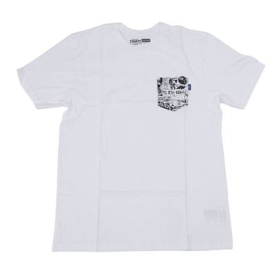 ヴァンズ Tシャツ REGISTER POCKET TEE VN0003OGHNO 15HO WH/CHECK PAST