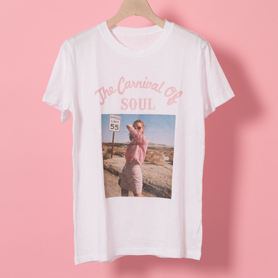 PINK Print Tee