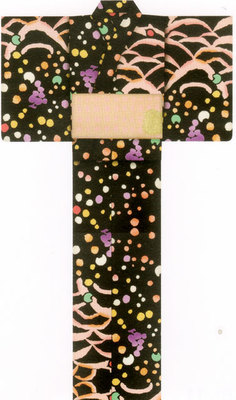 ネコ・ドット・葡萄・つゆ草柄