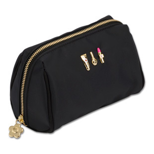 オーバルポーチ(ブラック)