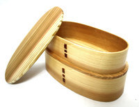 お弁当箱曲げわっぱ 入子2段