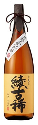 綾古稀 25度 瓶 1.8L