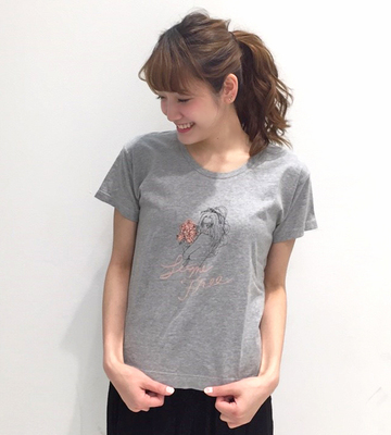 女の子プリントTシャツ