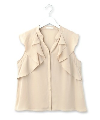フリルスキッパーブラウス
