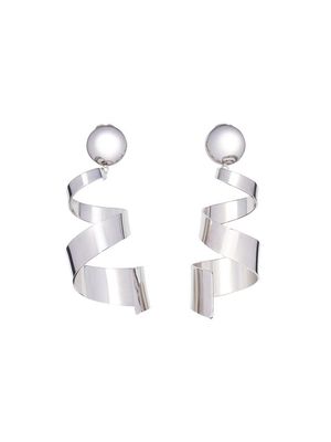 メタルクリップイヤリング トーション ランウェイルック