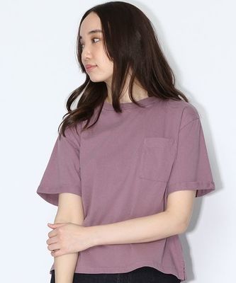 niko and…(ニコアンド) パープルTシャツ