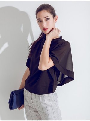 シースルー切替デザイントップス