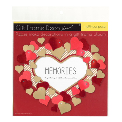 ハートフォトフレーム