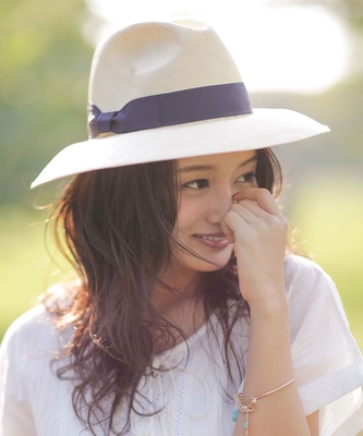 つば広ペーパーハット