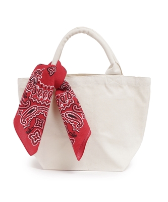 バンダナ付きトートバッグ