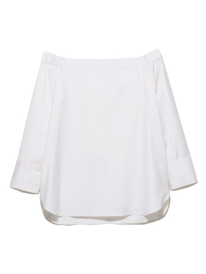 オフショルチュニックブラウス