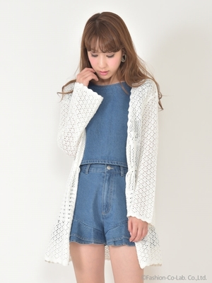 titty&Co. （ティティー アンド コー）  シアーニットガウン