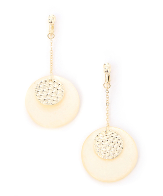 シェルイヤリング