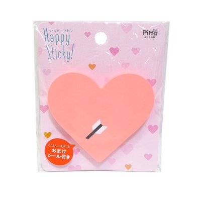 PITTA　ハッピー付箋　ハート