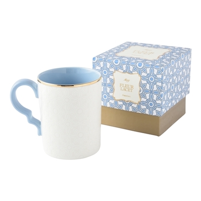 フルール ランセット マグ ブルー