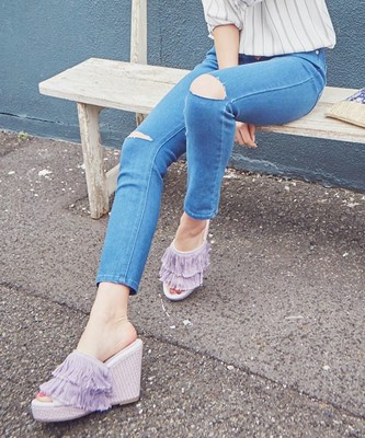 ストレッチダメージデニム