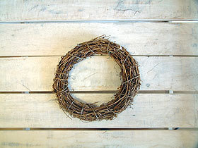 ひげづるリース13ｃｍ