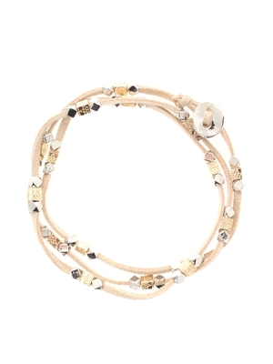 ランダムビーズロングブレス