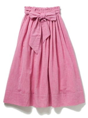 COOLMAXカラーミディスカート