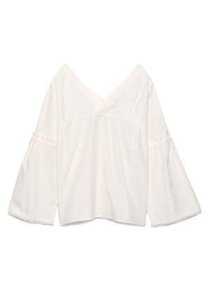 袖ボリュームシャツ