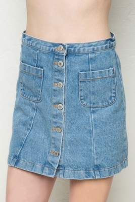 BRUCE DENIM SKIRT