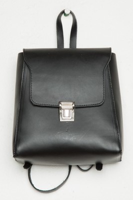 BLACK BUCKLE BACKPACK