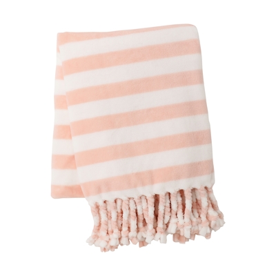 1500x800 ゴーディス ボーダースロー ライトピンク