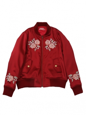 ヴィンテージローズブルゾン