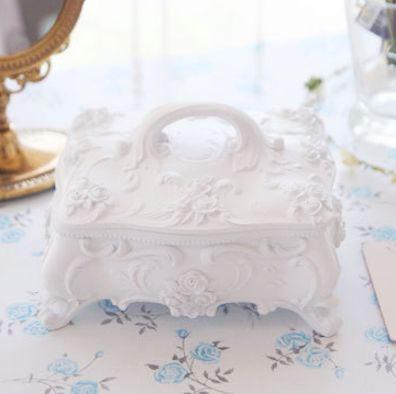 White Rose Canister Box