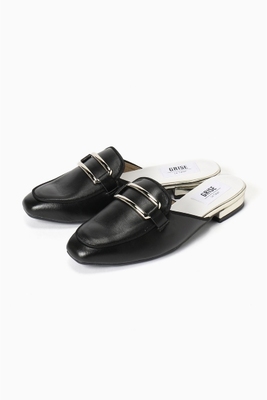 GRISE バックルミュール