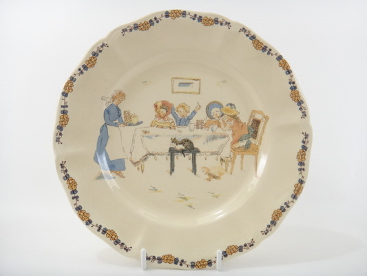 フランス アンティークデザート皿