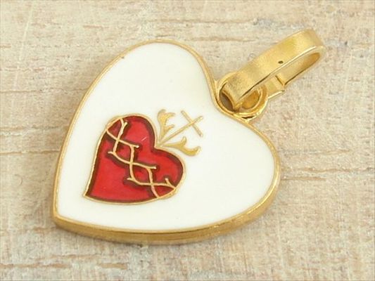 パリの教会チャーム ハート