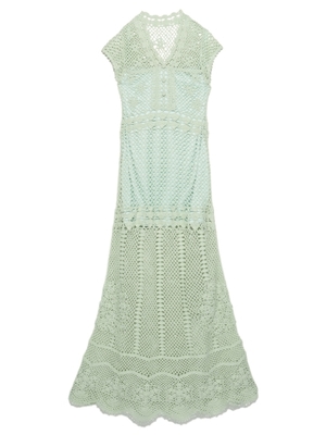 snidel (スナイデル)  かぎ針ロングワンピース