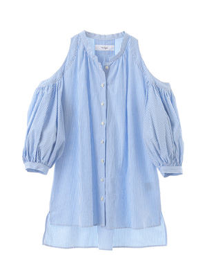 肩開き袖ボリュームブラウス《予約アイテム》