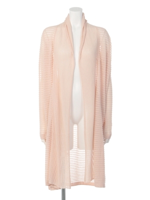 シアーニットガウン