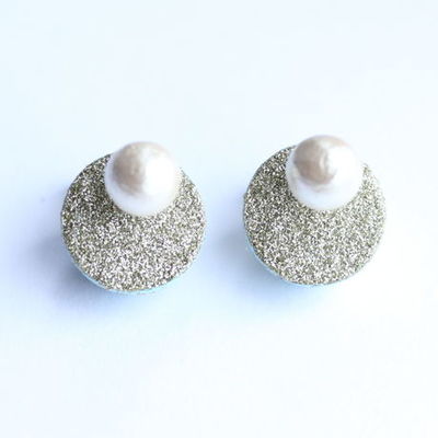  en tsubu silver　ピアス