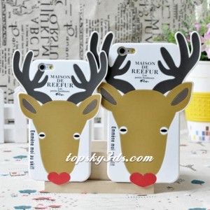 梨花さん愛用している ヘラジカ箆鹿　iphone6/plus/5ケース