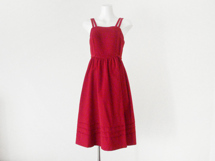 raspberry red コーデュロイ ジャンパー dress