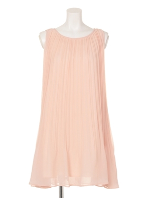 ランダムプリーツシフォンOP