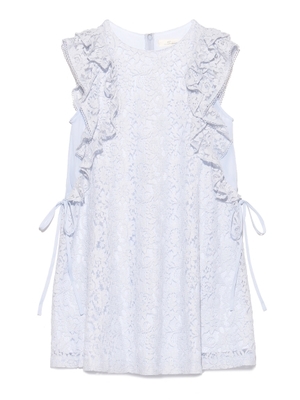 レースフリルワンピース