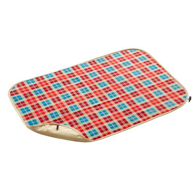 アウトドアニーブランケット(レッドチェック)