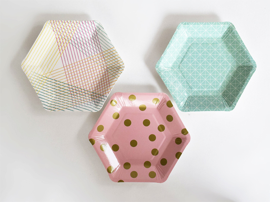  ペーパープレート17.7cm パーティータイム [12枚入] 