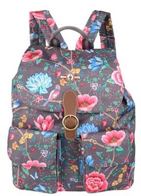 Pip Studio ピップスタジオ ボタニカルグローリー バックパック (グレー) 