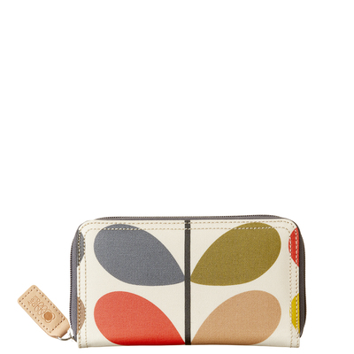 Classic Multi Stem Big Zip Wallet