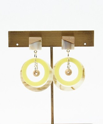 Circle Acrylic Earring
