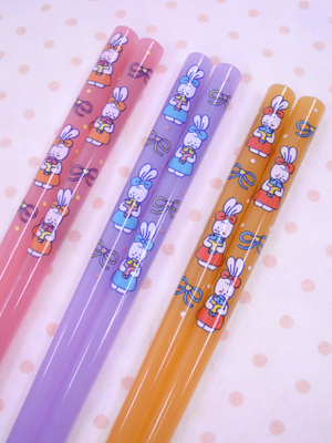 ラブラブおはしセット うさぎ